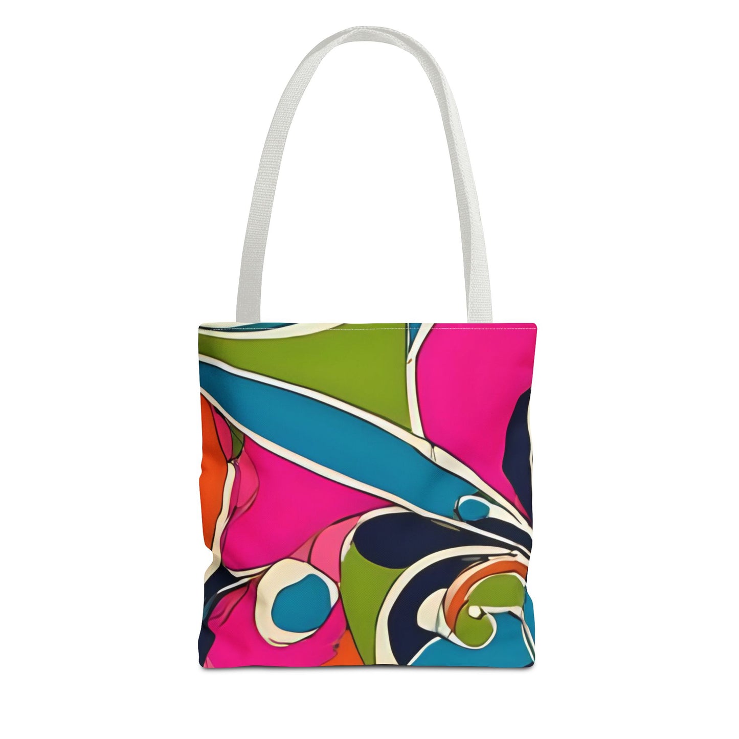 Vibrant Pucci-Style Print Tote Bag