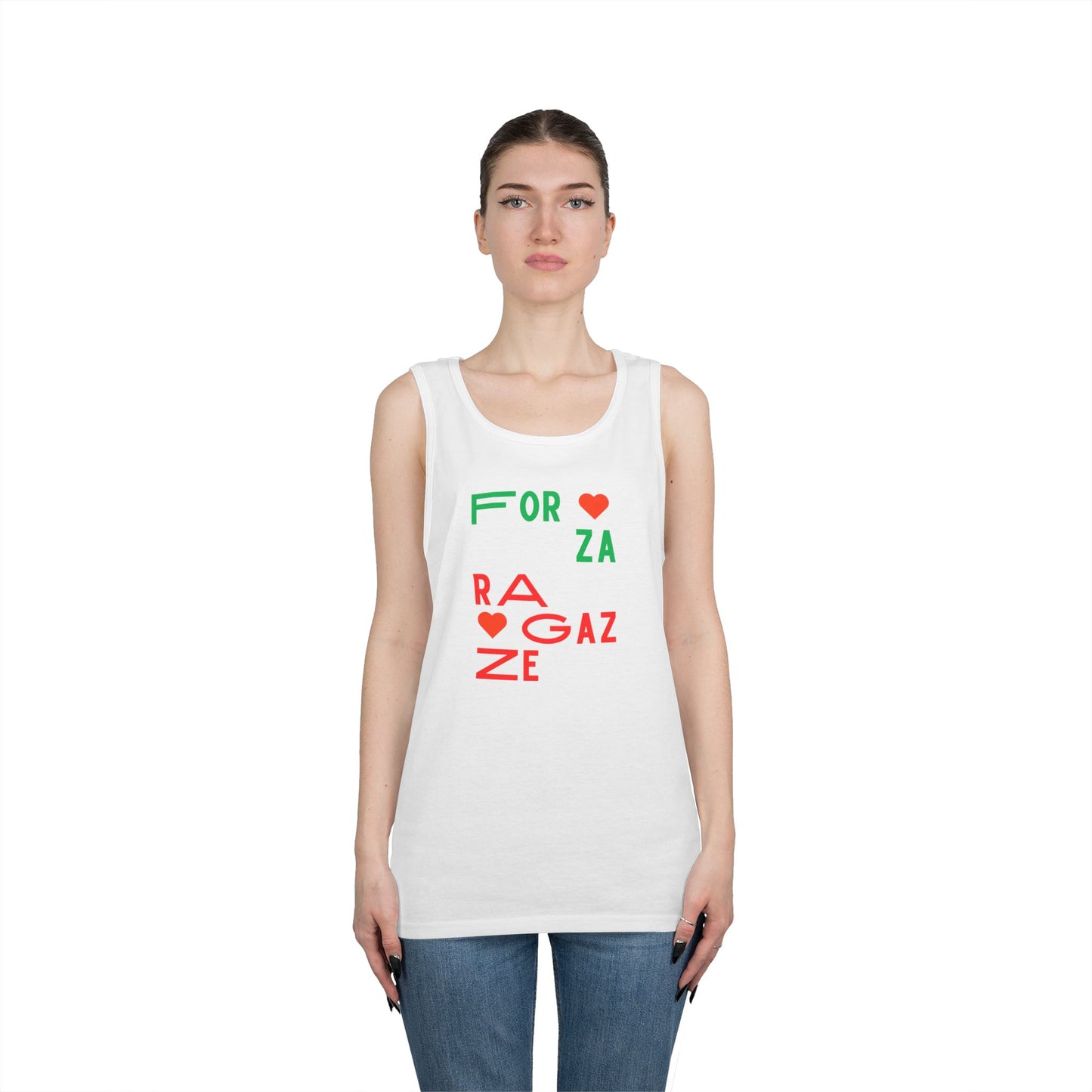 Forza Ragazze Tank Top – Italian Girls Support Tee