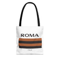 Rome inspired Tote Bag with unique Roma stripes
