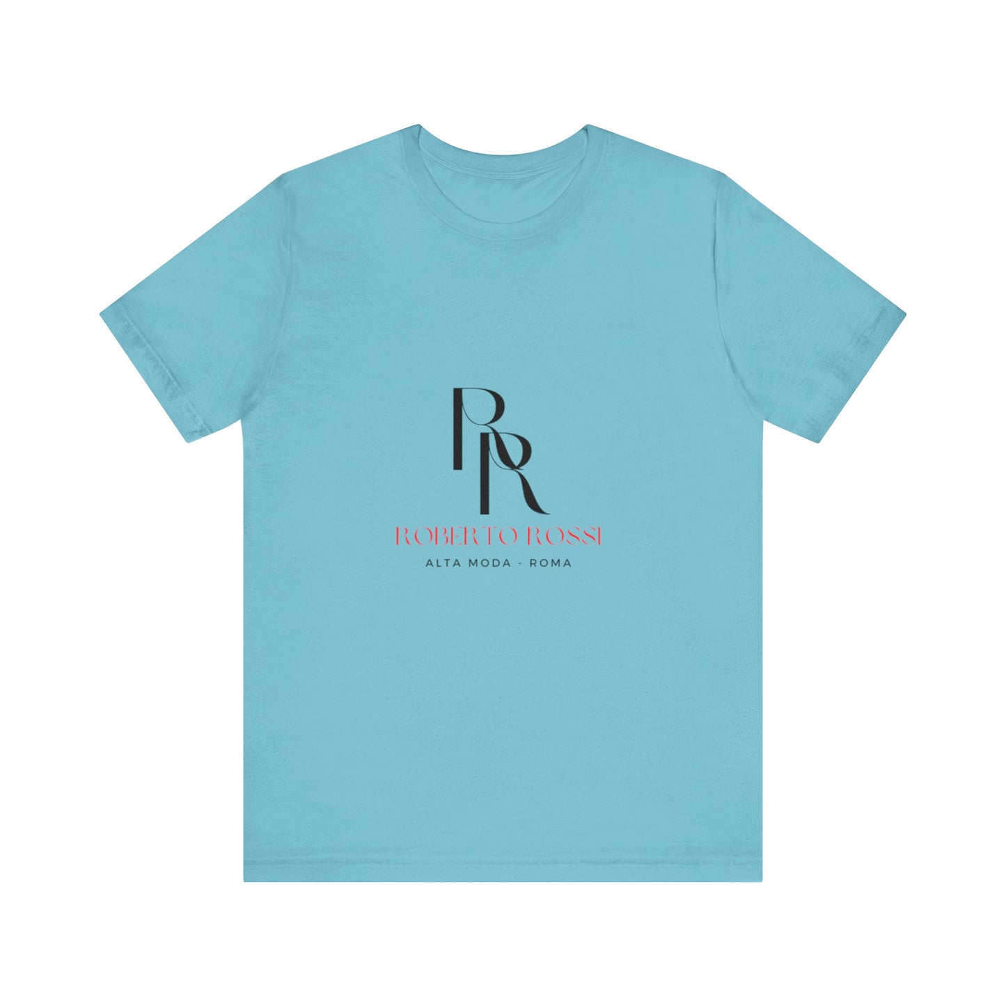 Italian Branded Rome Jersey Short Sleeve Tee - Roberto Rossi - Alta Moda - Roma