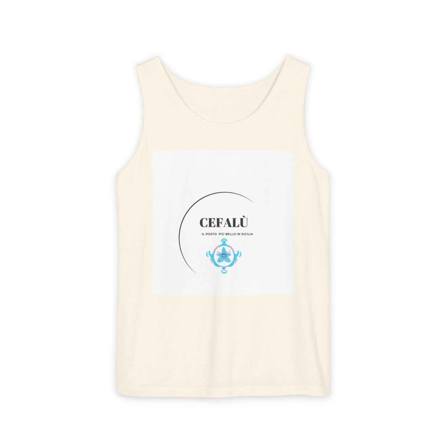 Cefalù Tank Top - Coastal Vibes from Sicily