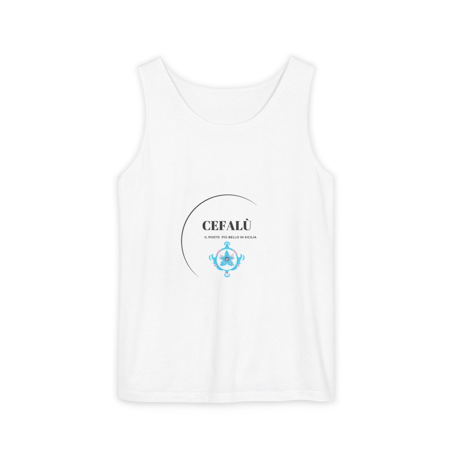 Cefalù Tank Top - Coastal Vibes from Sicily