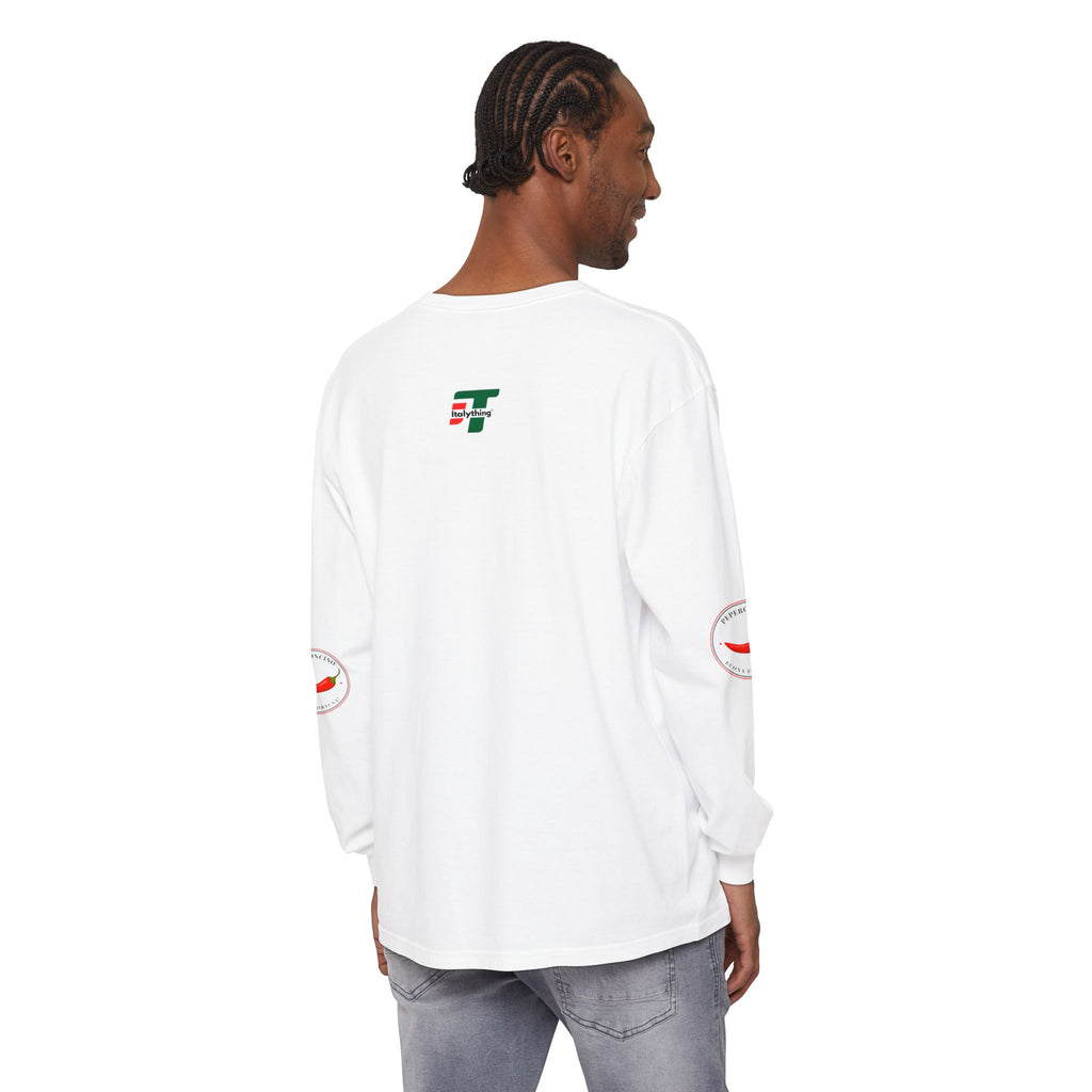 Napoli Long Sleeve Tee, Casual Streetwear, Napoli Pride. Perfect for Travel