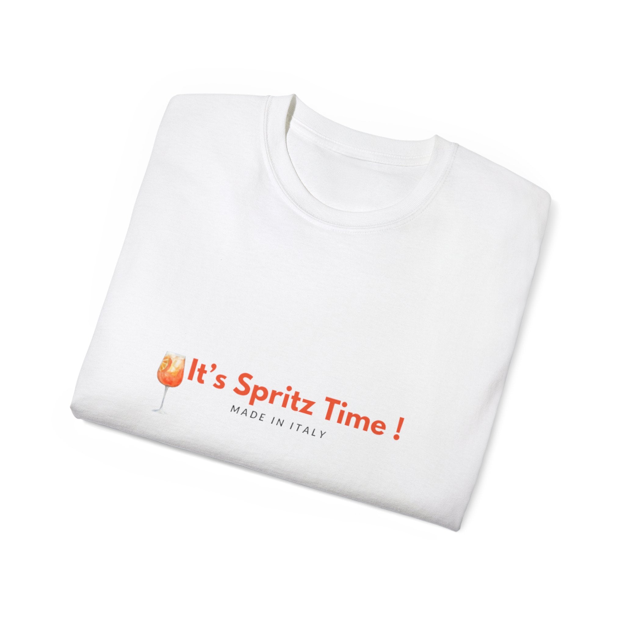 It's Spritz Time! Unisex Cotton Tee - Perfect for Summer Gatherings & Celebrations