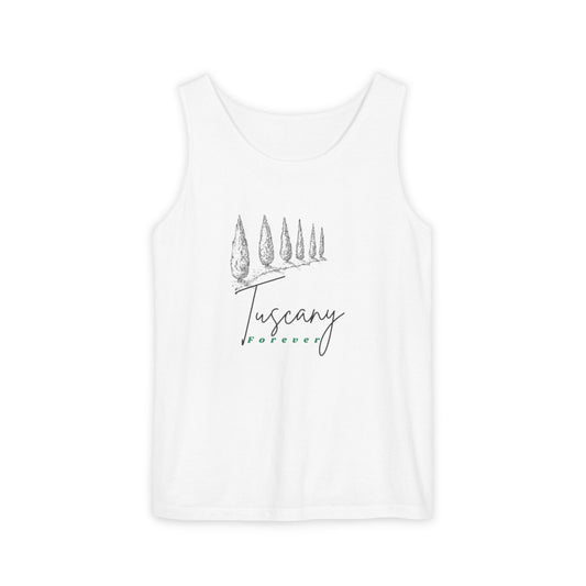 Tuscany Forever! Unisex Garment-Dyed Tank Top