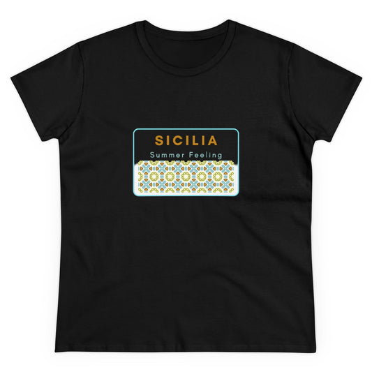 Sicilia Summer Feeling - Women's Midweight Cotton Tee