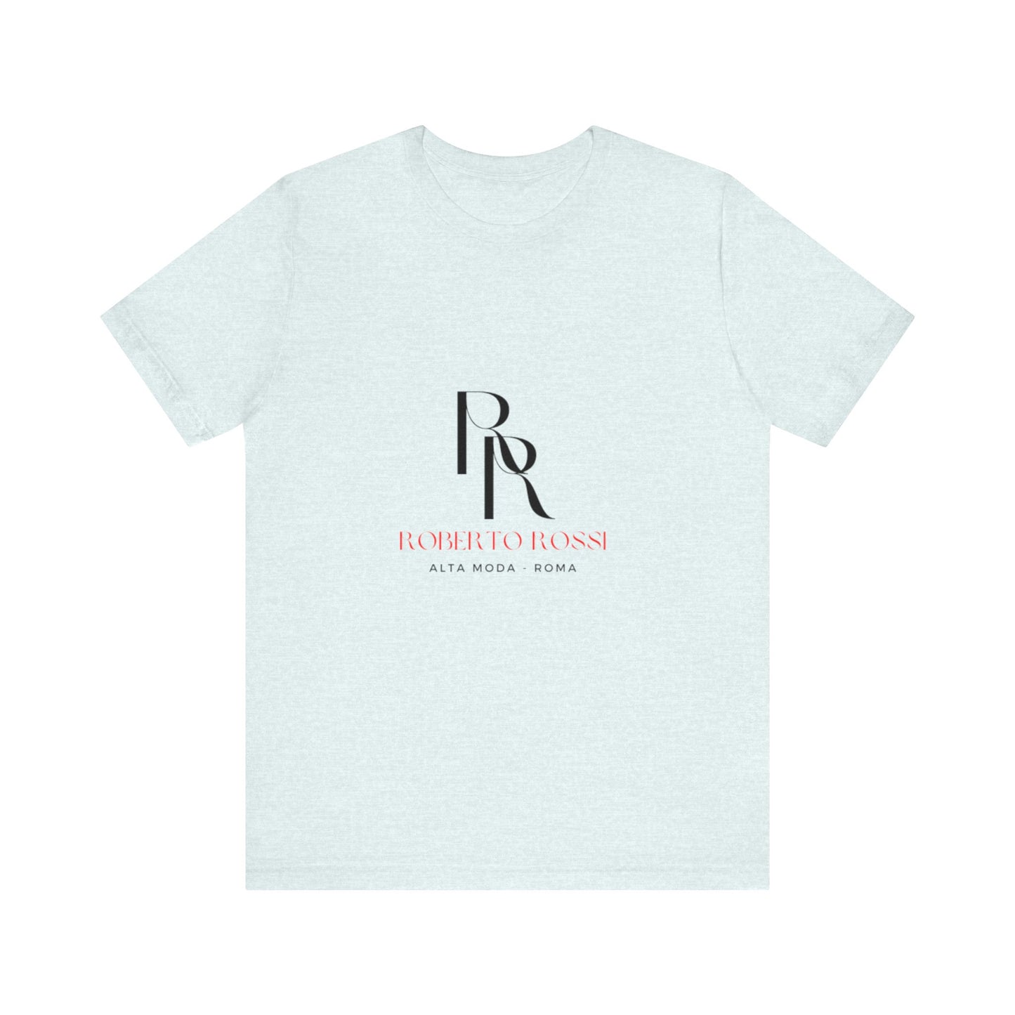 Italian Branded Rome Jersey Short Sleeve Tee - Roberto Rossi - Alta Moda - Roma