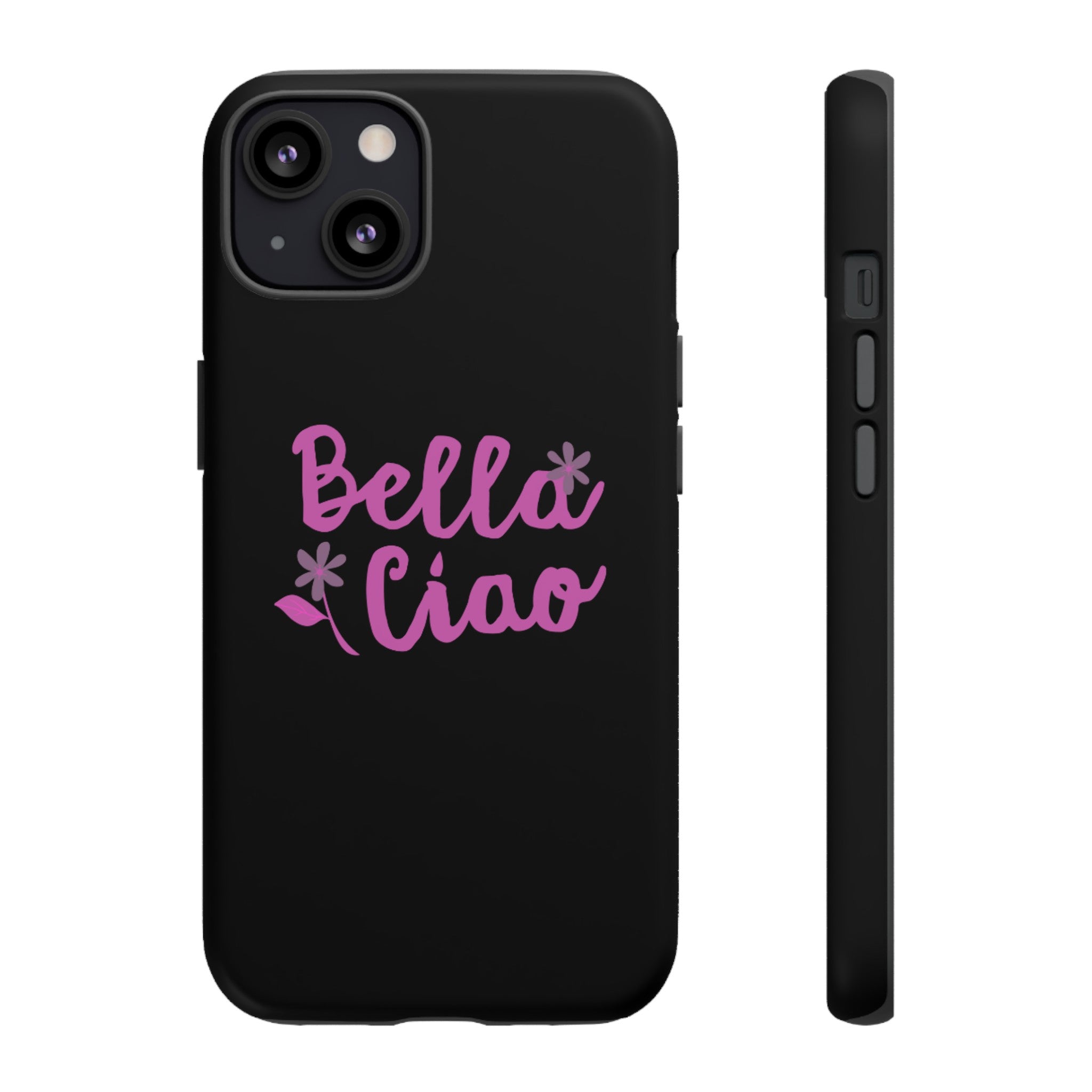 Ciao Bella Black Phone Tough Case
