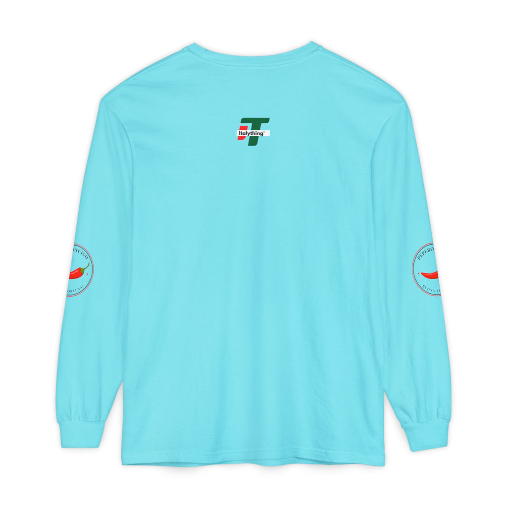 Napoli Long Sleeve Tee, Casual Streetwear, Napoli Pride. Perfect for Travel