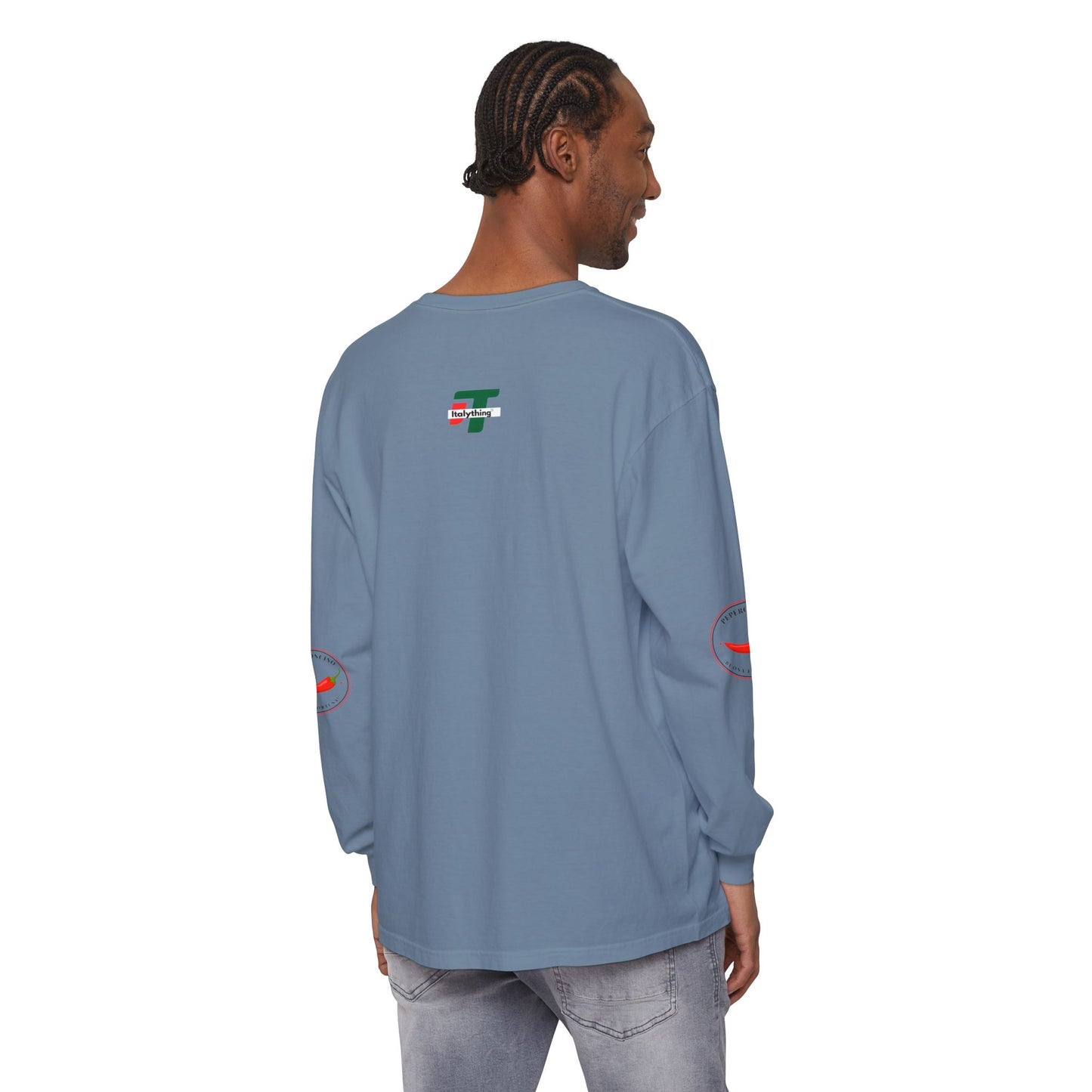 Napoli Long Sleeve Tee, Casual Streetwear, Napoli Pride. Perfect for Travel