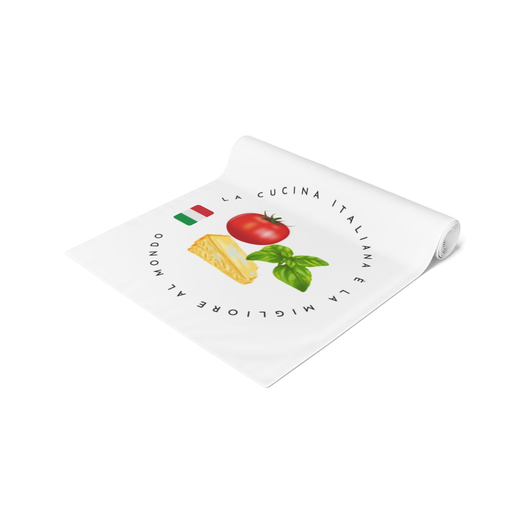Italian Cuisine Table Runner (Cotton, Poly)