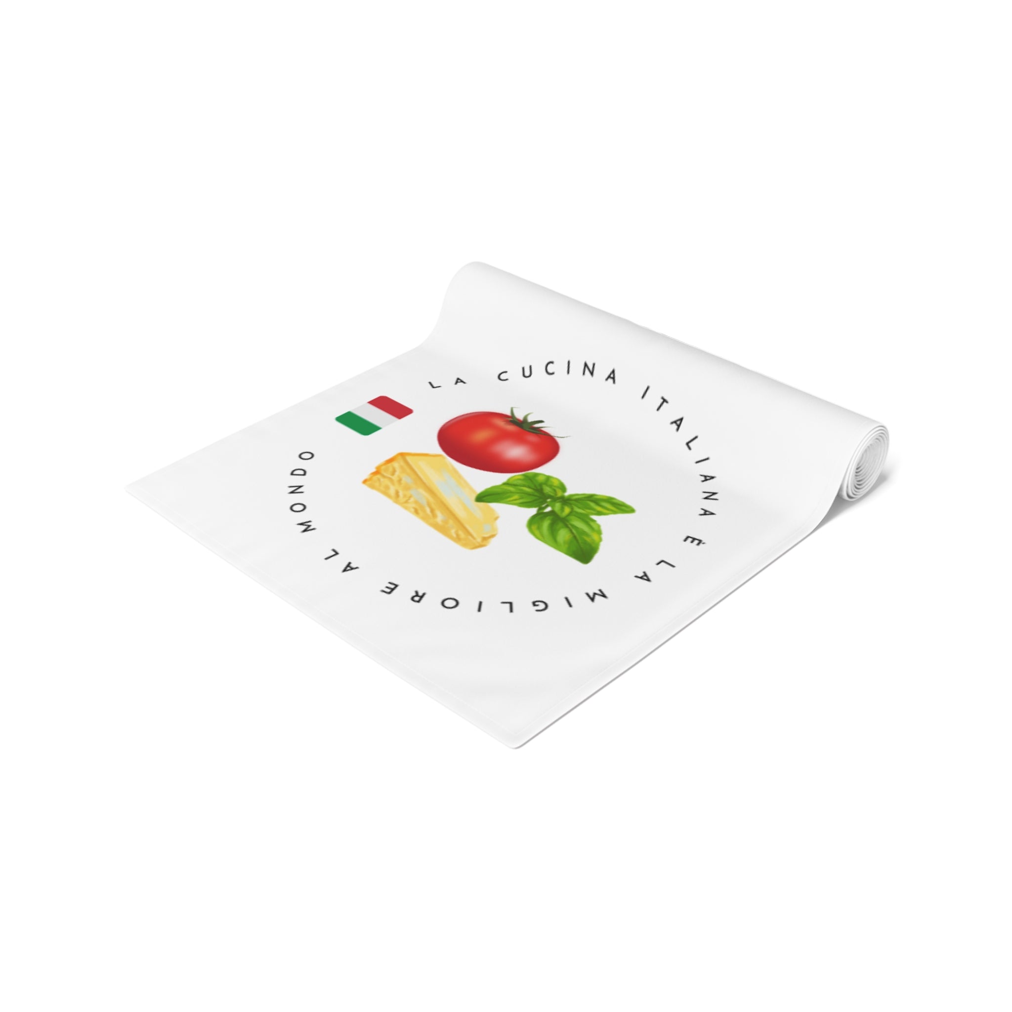 Italian Cuisine Table Runner (Cotton, Poly)