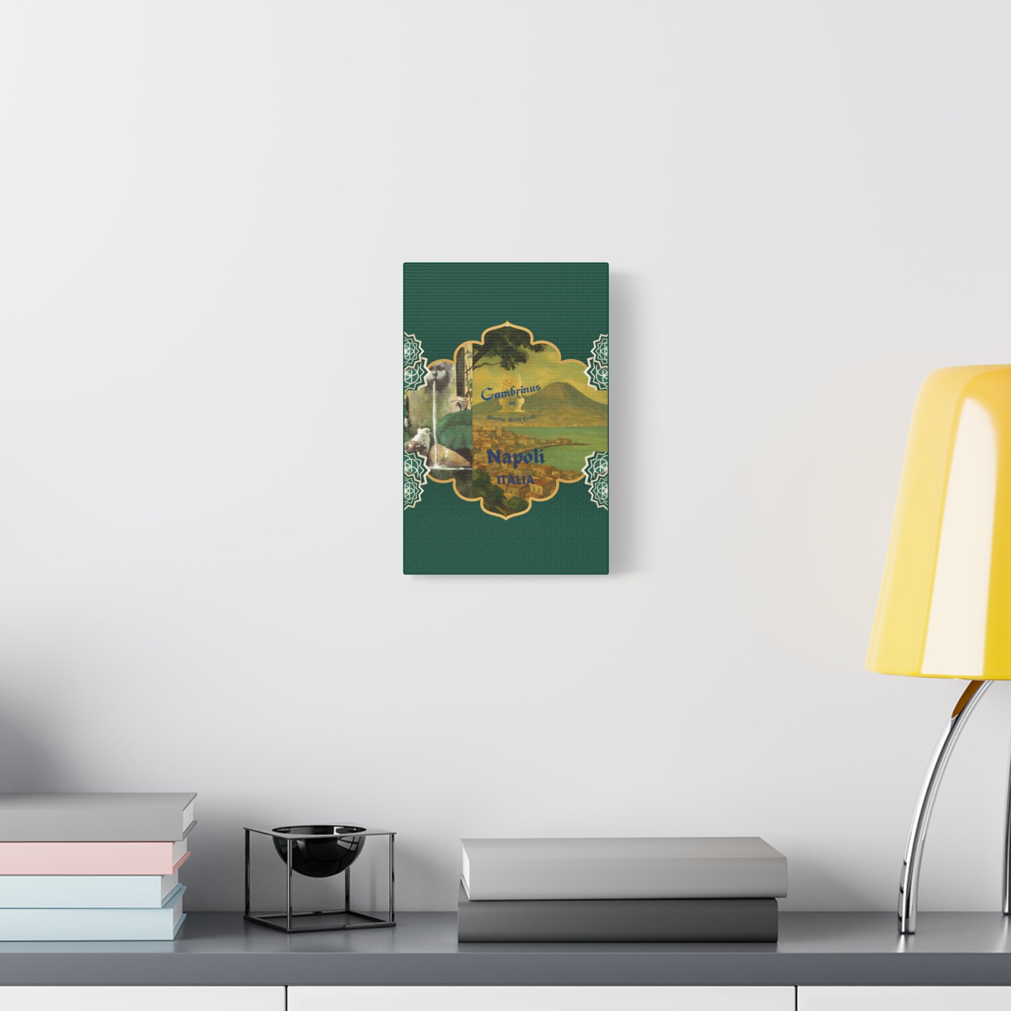 Naples Vintage Art Print - Caffe Gambrinus Napoli