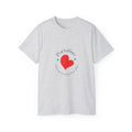 Portofino Heart Unisex Ultra Cotton Tee - Italian Love Grafik-T-Shirt