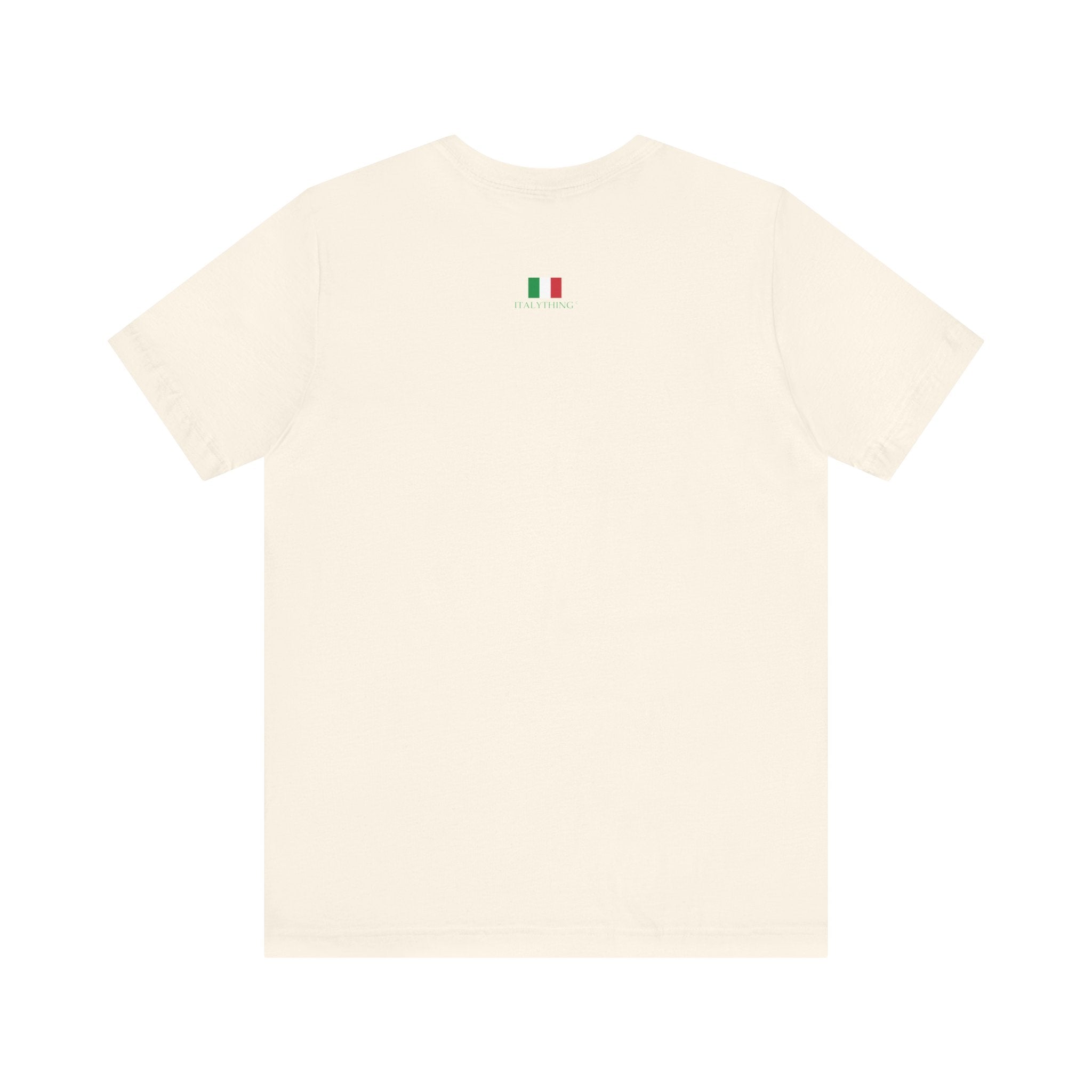Italienisches Marken-Sommer-T-Shirt aus Jersey mit kurzen Ärmeln und italienischem Slogan: Mare Mare