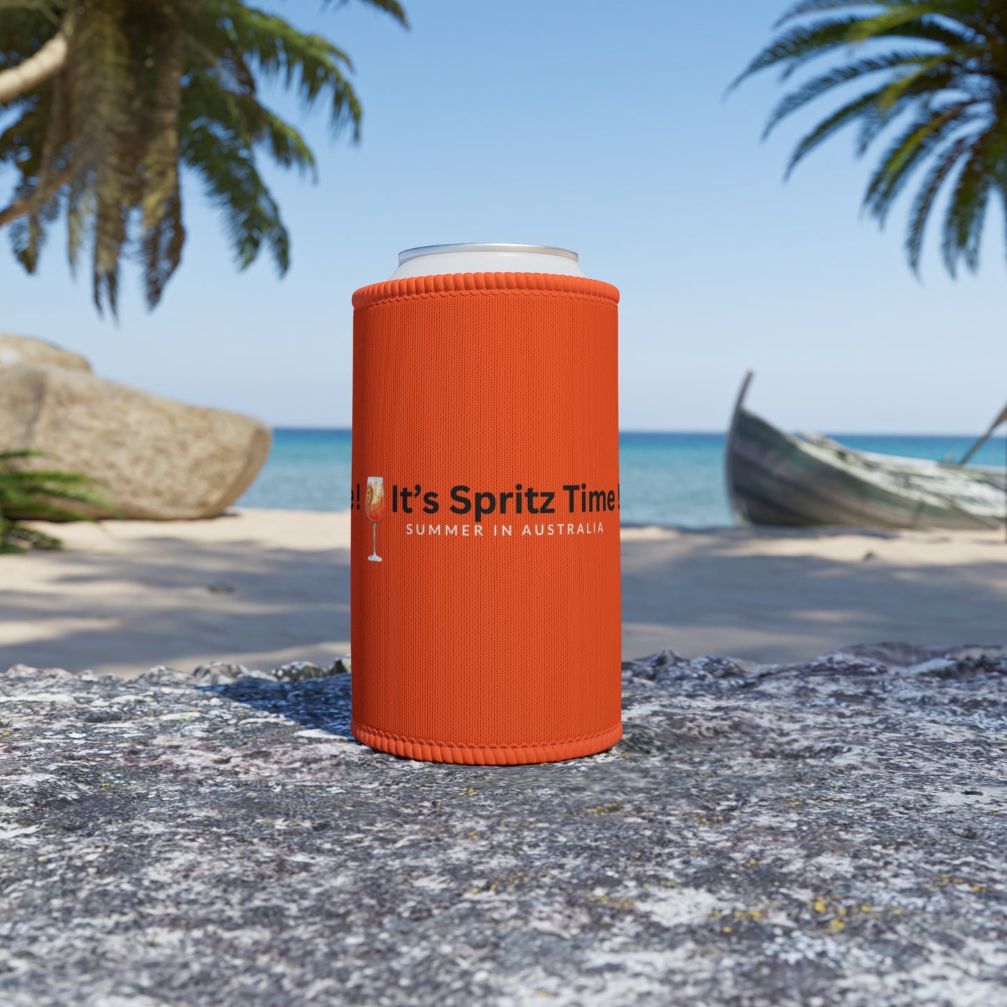 Stubby Cooler – „Es ist Spritzzeit!“ Sommer in Australien Dosenkühler