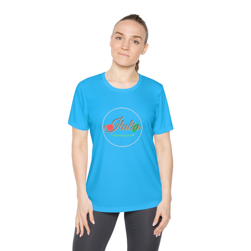 Italia Logo Damen-Wettkämpfer-T-Shirt