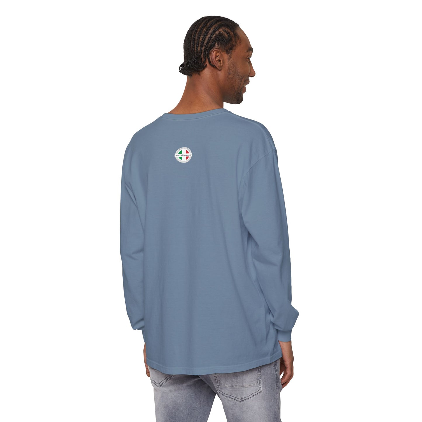 Italything Logo Unisex Long Sleeve T-Shirt – Perfect for Holidays & Casual Wear