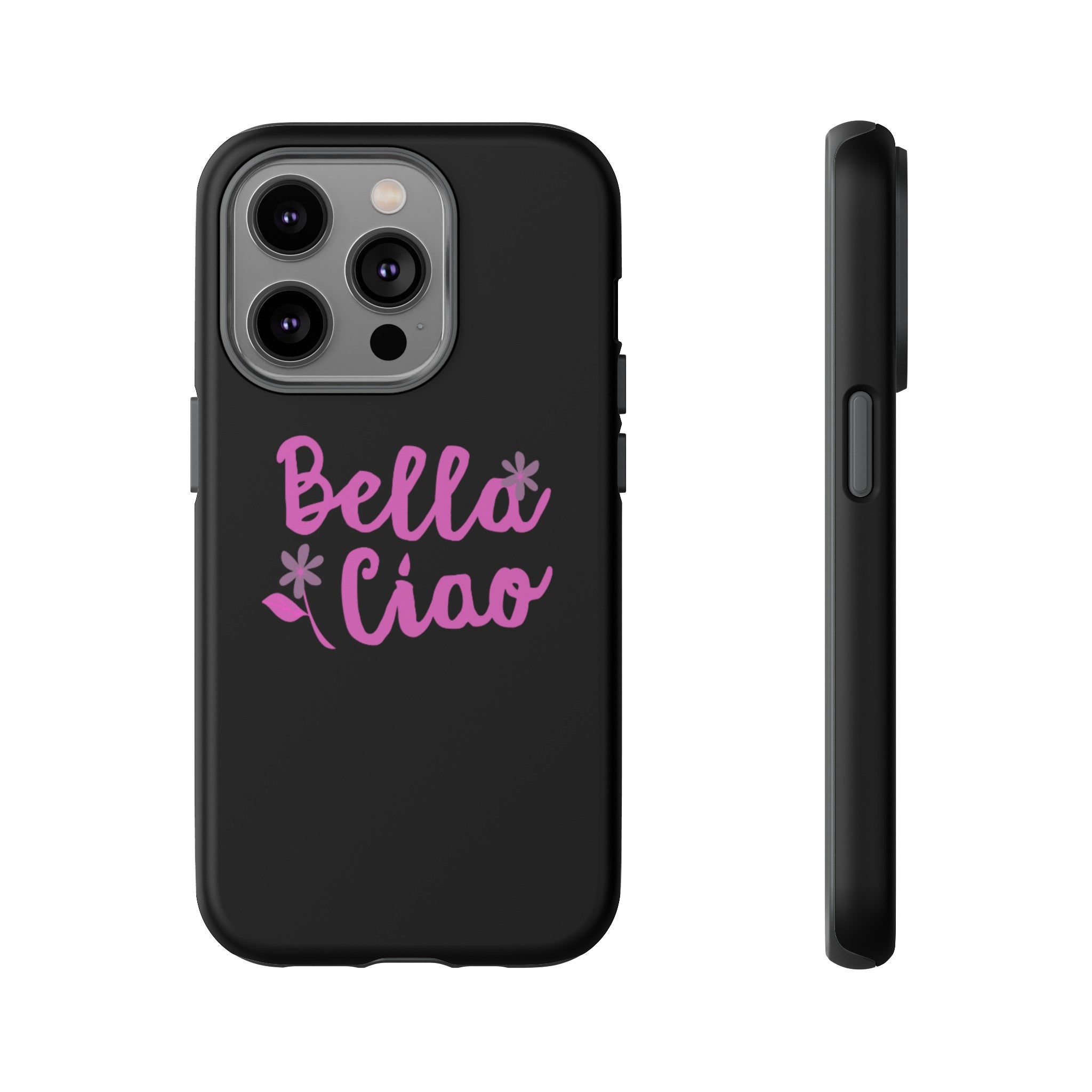 Ciao Bella Black Phone Tough Case