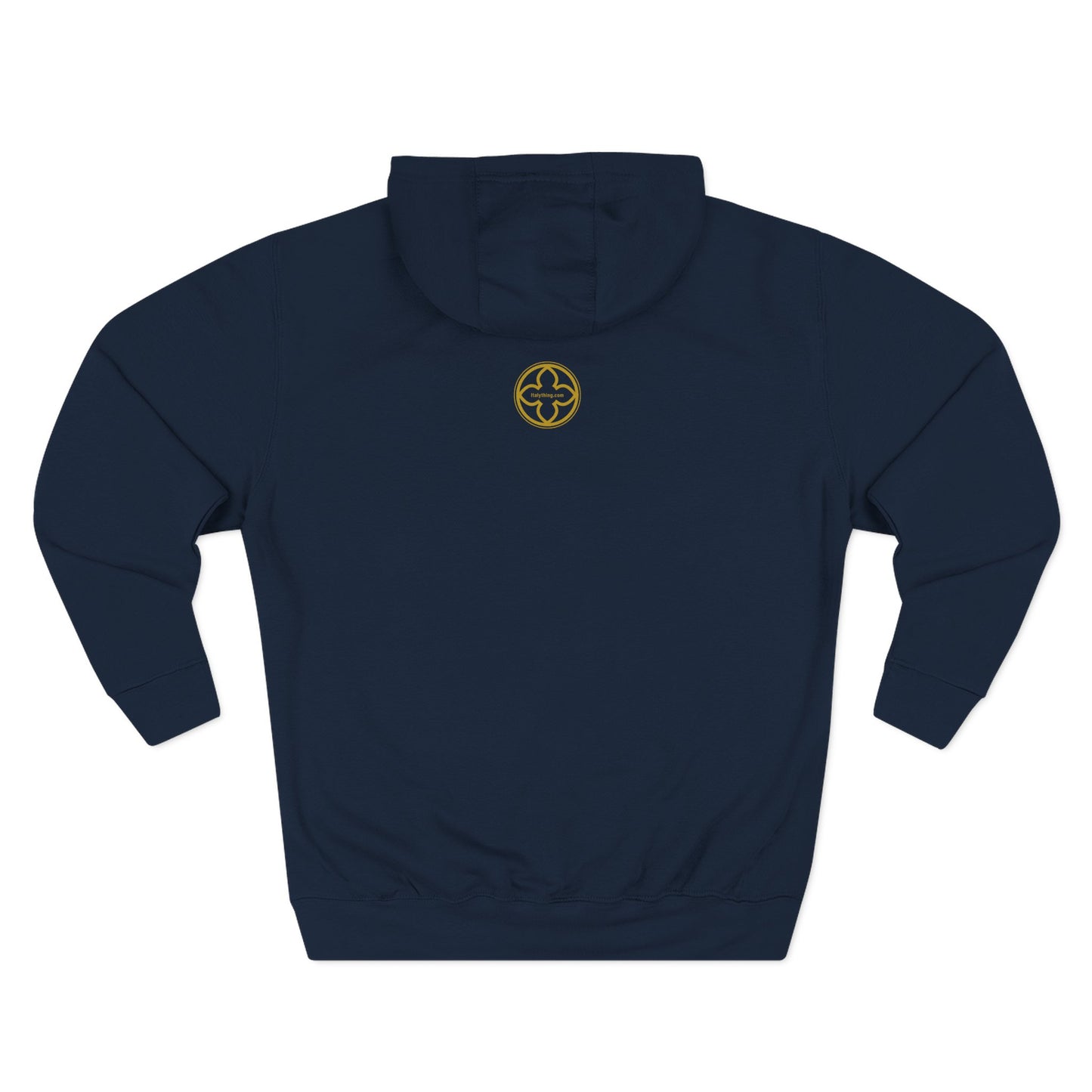 Venezia - La Serenessima Three-Panel Fleece Hoodie - Cozy & Stylish Italian-Inspired Winter Wear