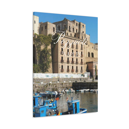 Pozzuoli Naples Canvas Art Print,  Naples Photography