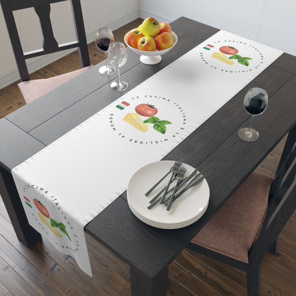 Italian Cuisine Table Runner (Cotton, Poly)