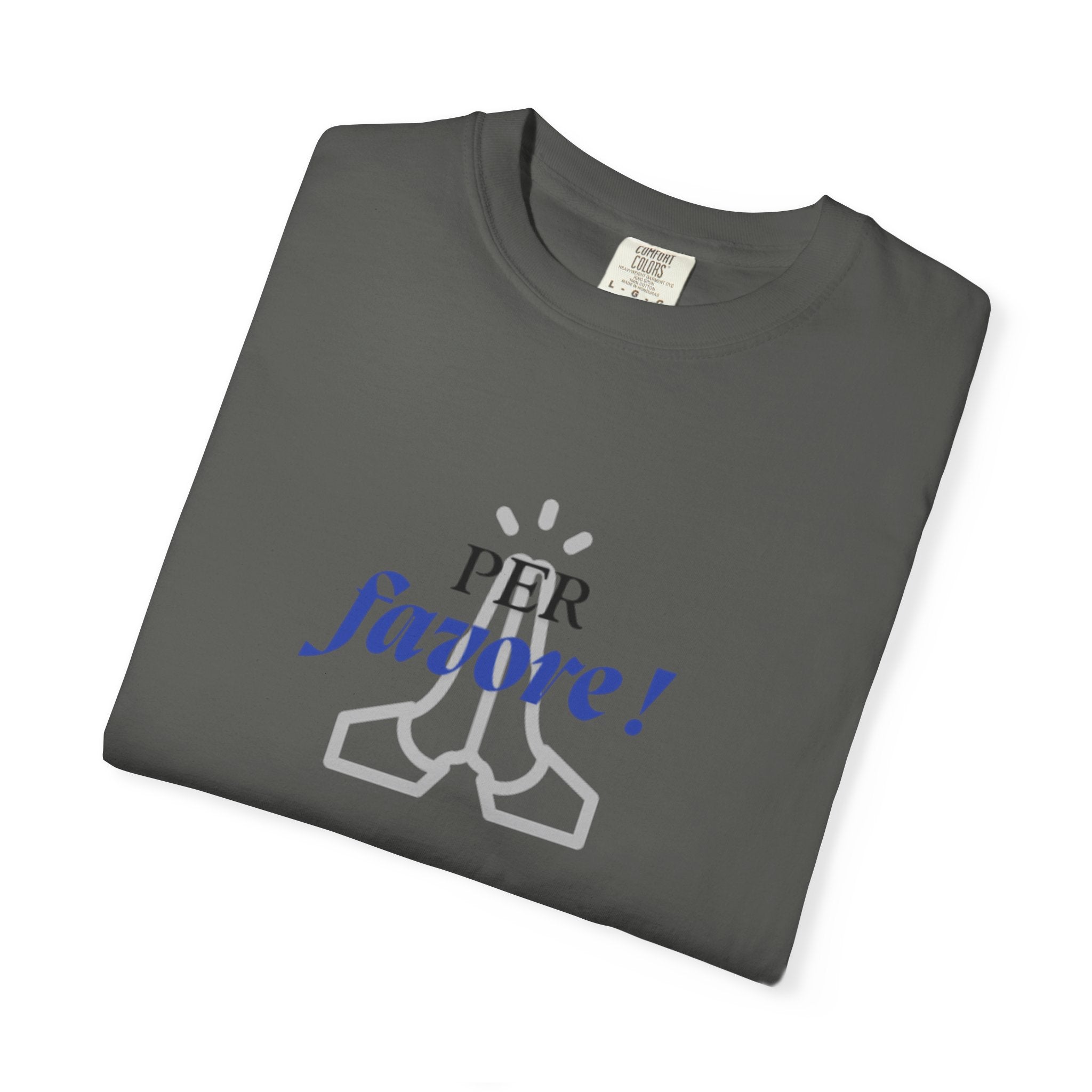 Italian Expression "Per favore"  Graphic Fun T-Shirt