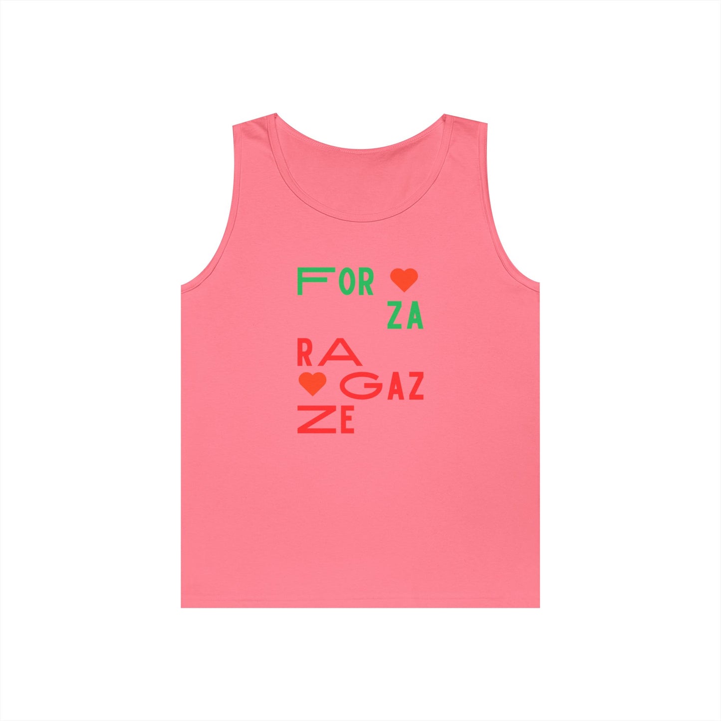 Forza Ragazze Tank Top – Italian Girls Support Tee