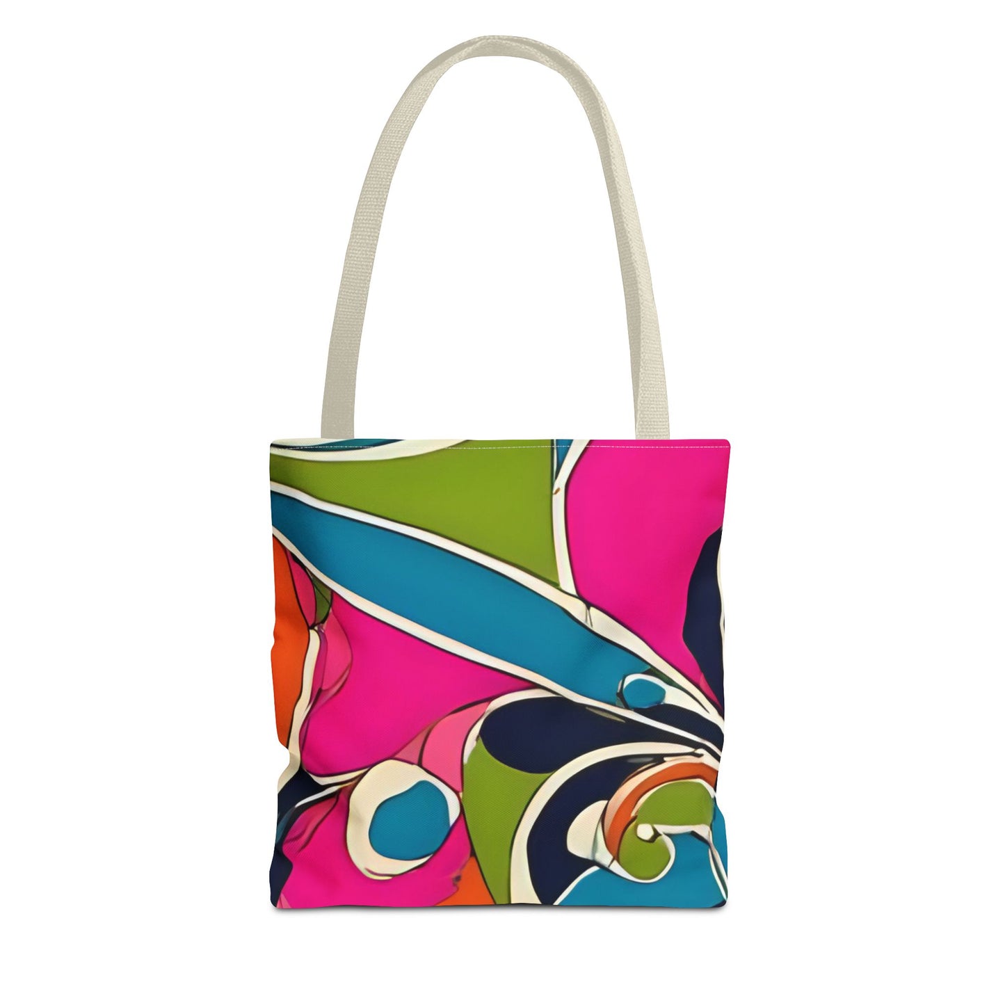 Vibrant Pucci-Style Print Tote Bag