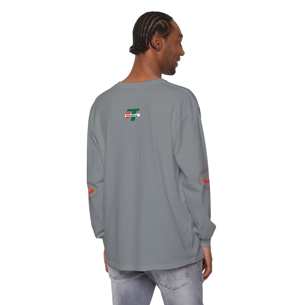 Napoli Long Sleeve Tee, Casual Streetwear, Napoli Pride. Perfect for Travel