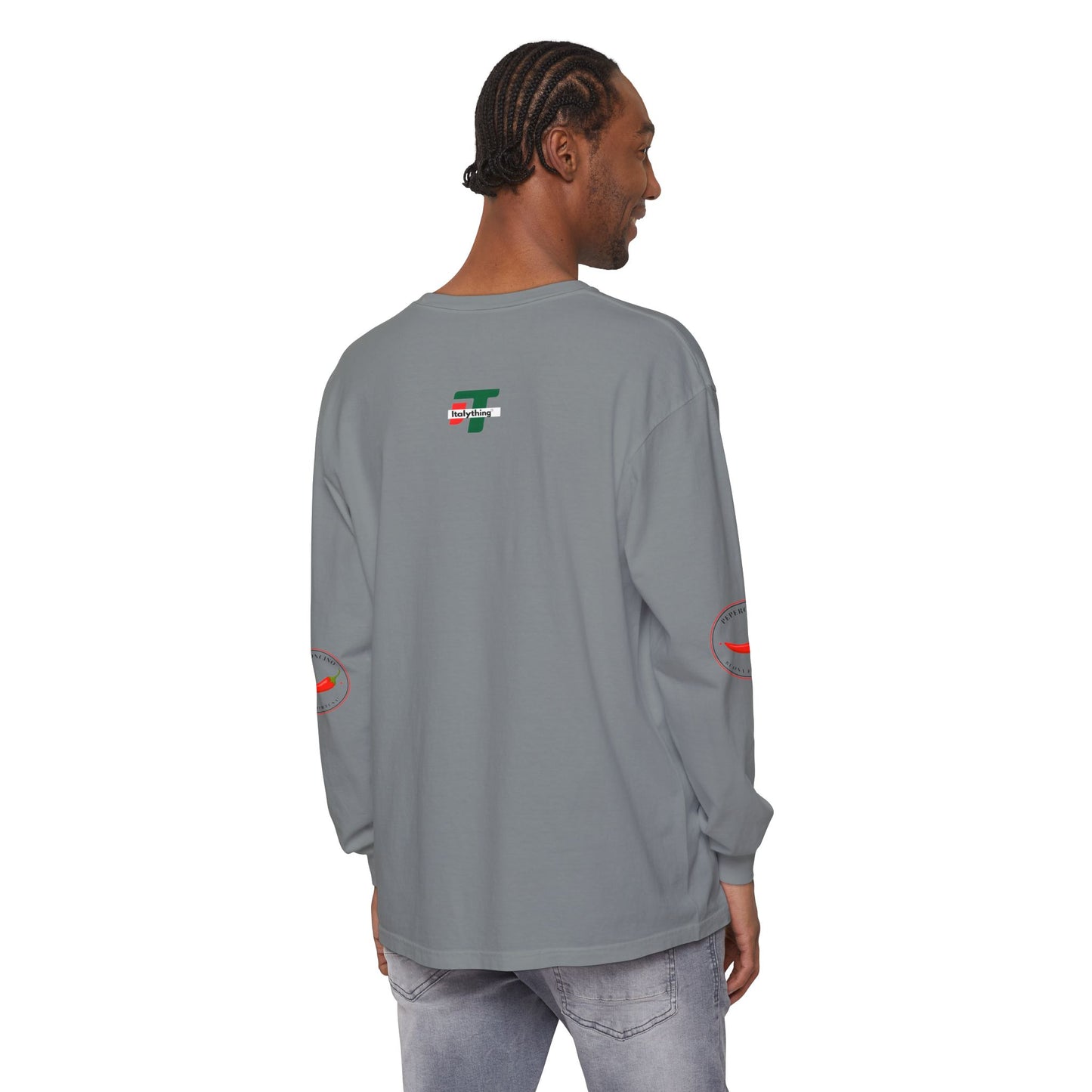 Napoli Long Sleeve Tee, Casual Streetwear, Napoli Pride. Perfect for Travel