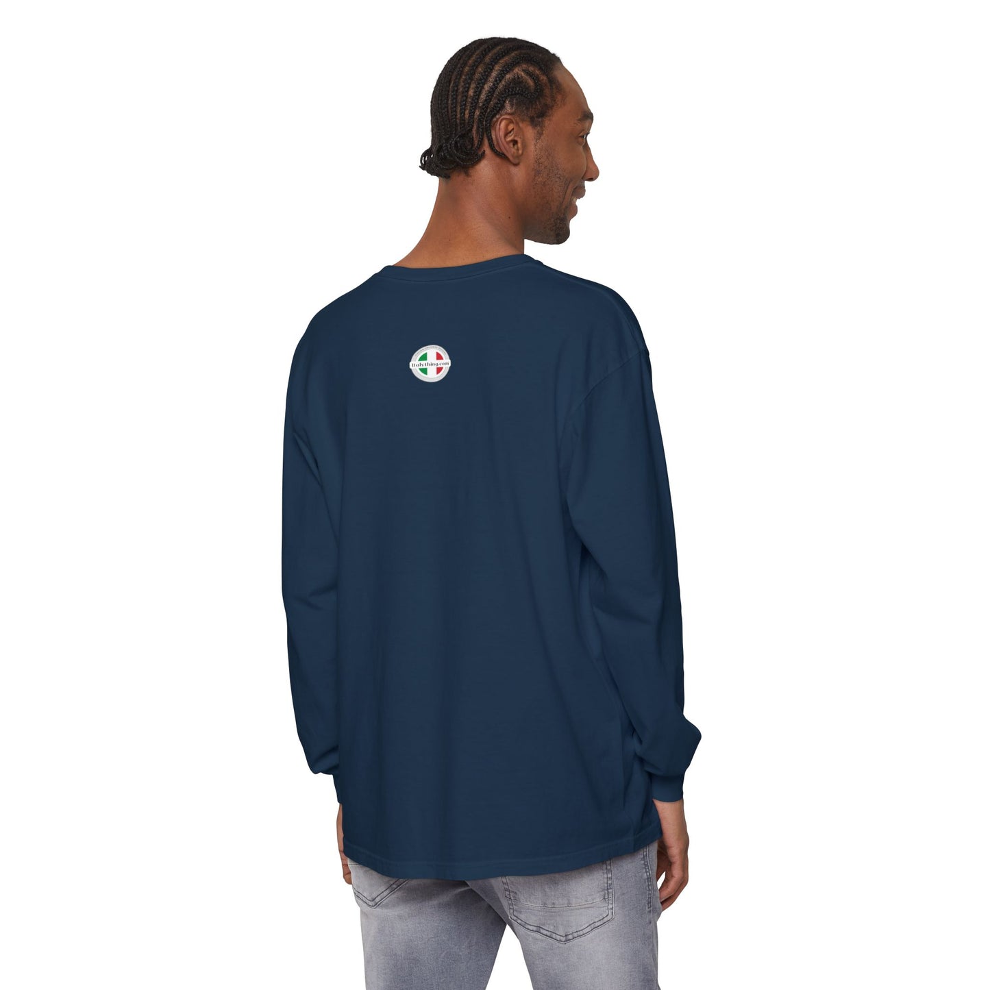 Italything Logo Unisex Long Sleeve T-Shirt – Perfect for Holidays & Casual Wear