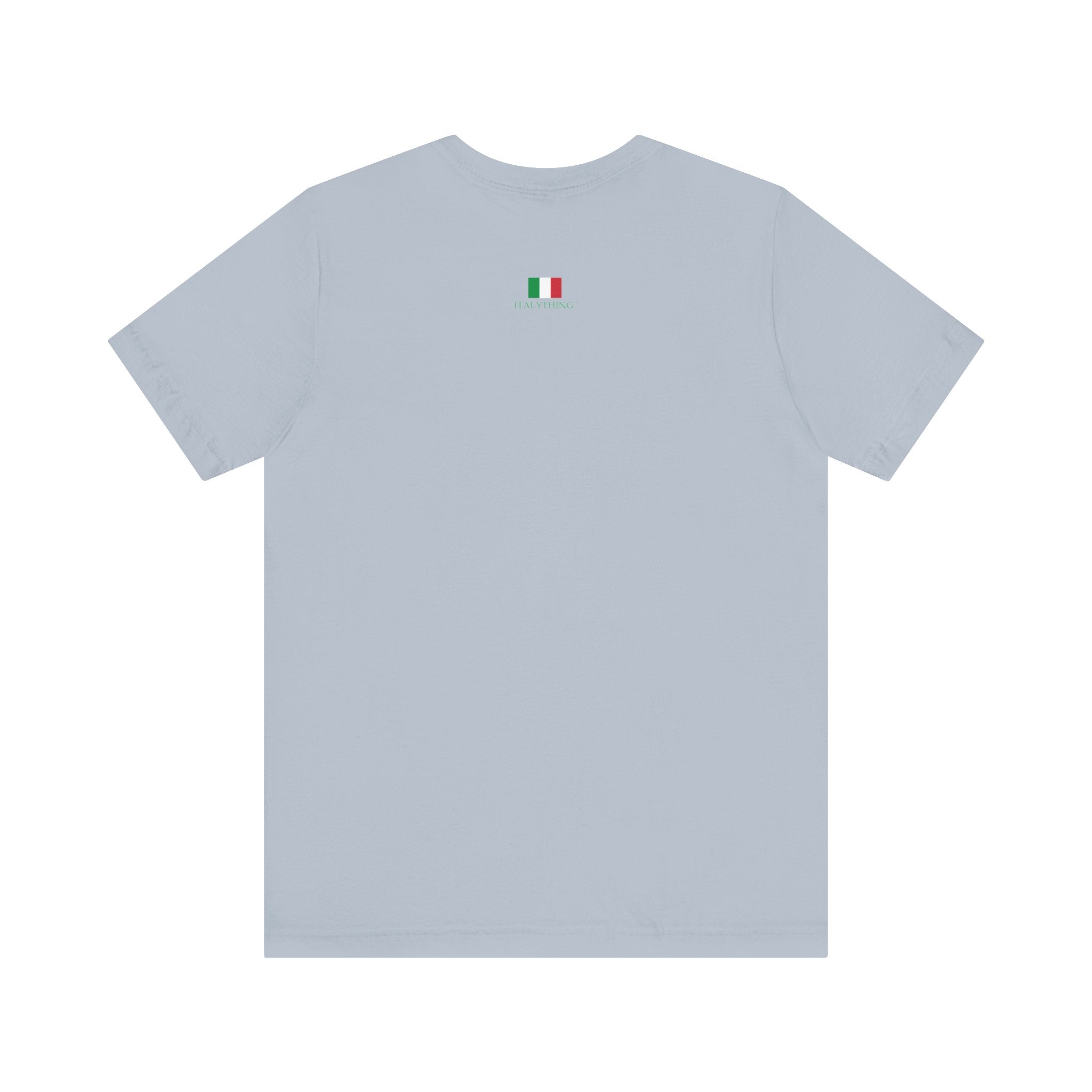 Italienisches Marken-Sommer-T-Shirt aus Jersey mit kurzen Ärmeln und italienischem Slogan: Mare Mare