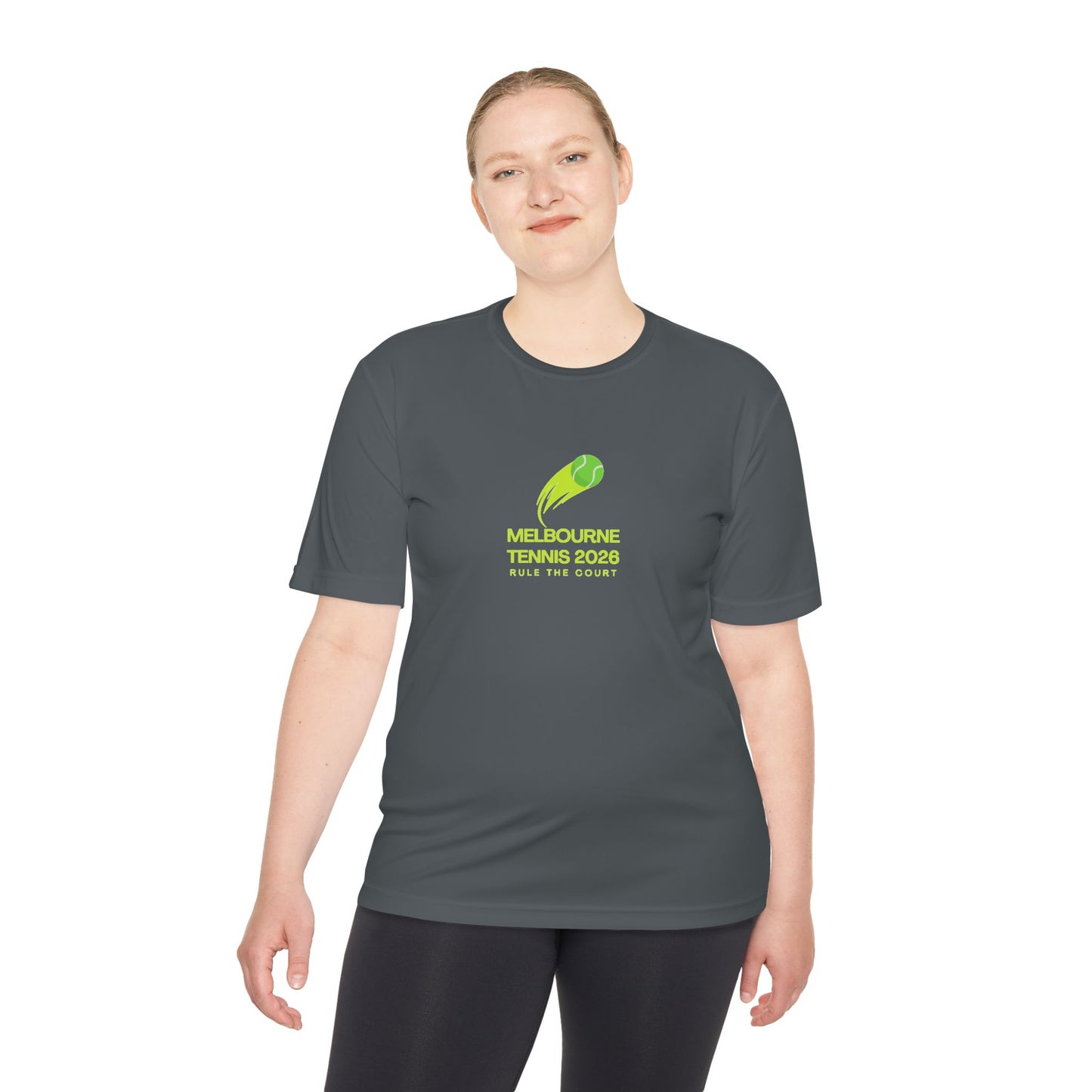 Melbourne Tennis 2026 Unisex Moisture Wicking Tee - Rule the Court! - perfect for Tennis Enthusiasts