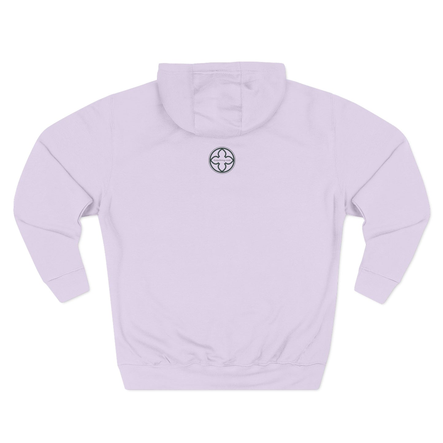 Venezia - La Serenessima Three-Panel Fleece Hoodie - Cozy & Stylish Italian-Inspired Winter Wear
