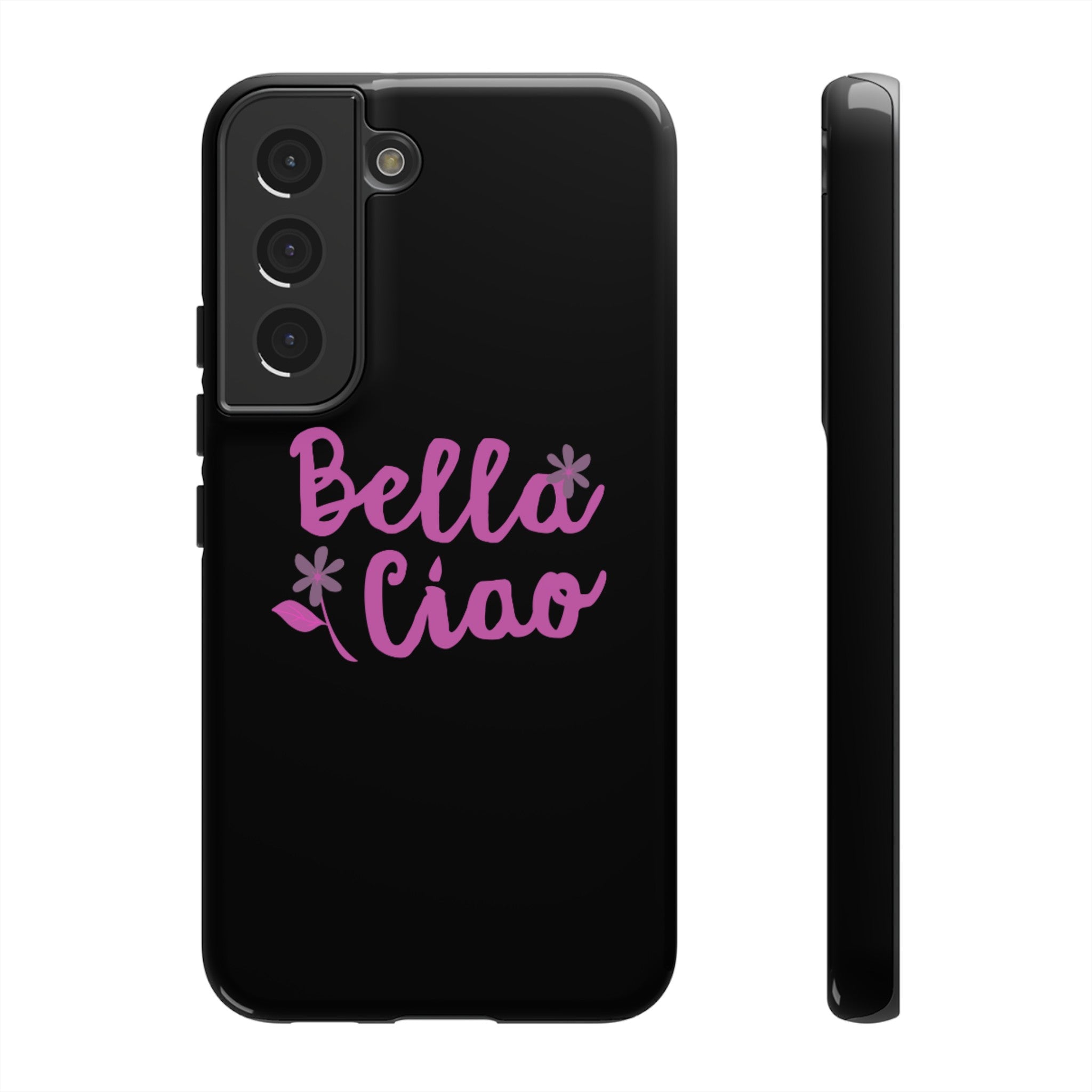 Ciao Bella Black Phone Tough Case