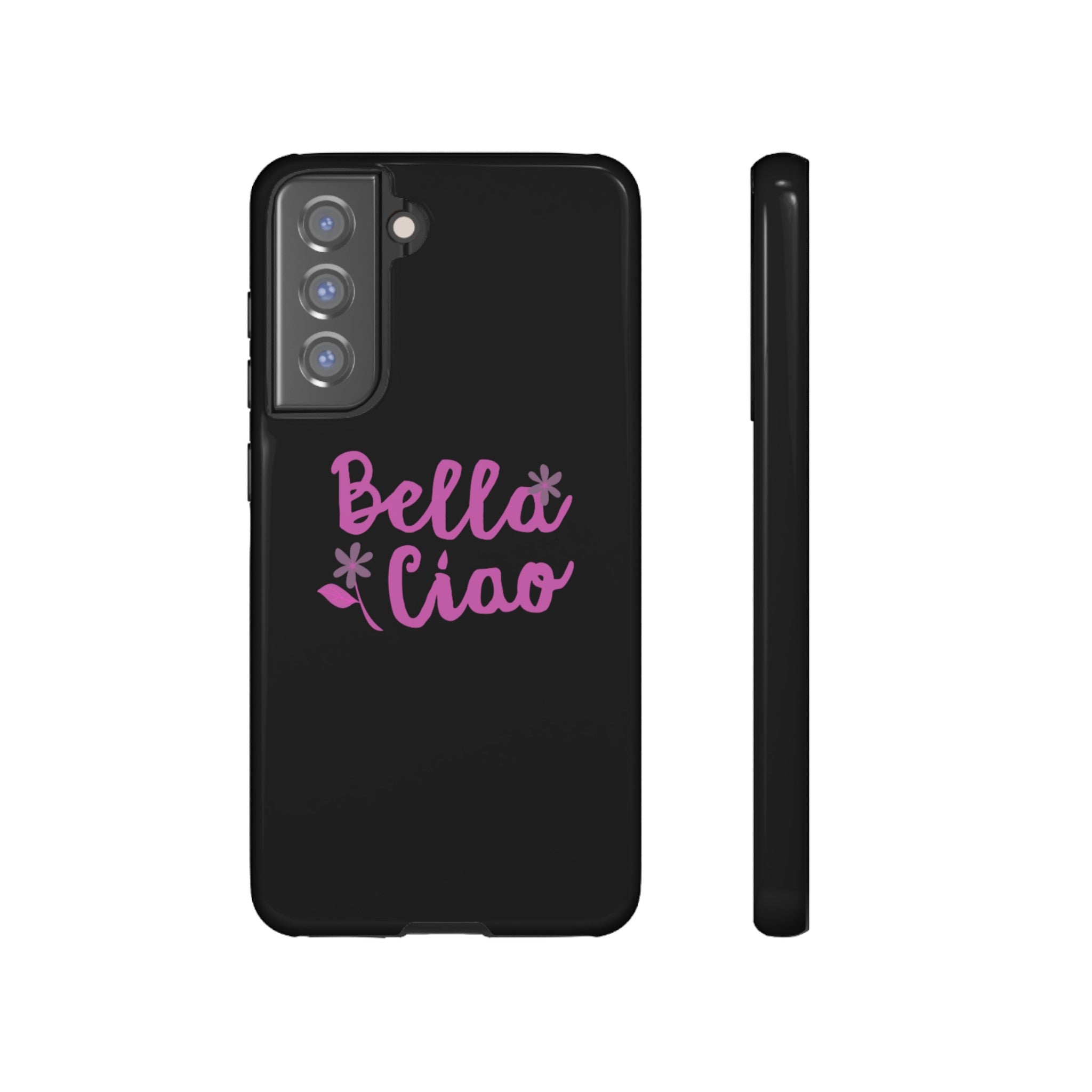 Ciao Bella Black Phone Tough Case