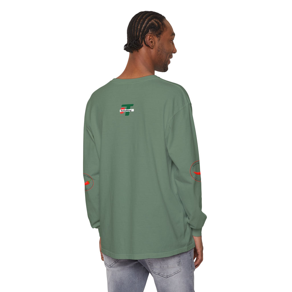Napoli Long Sleeve Tee, Casual Streetwear, Napoli Pride. Perfect for Travel