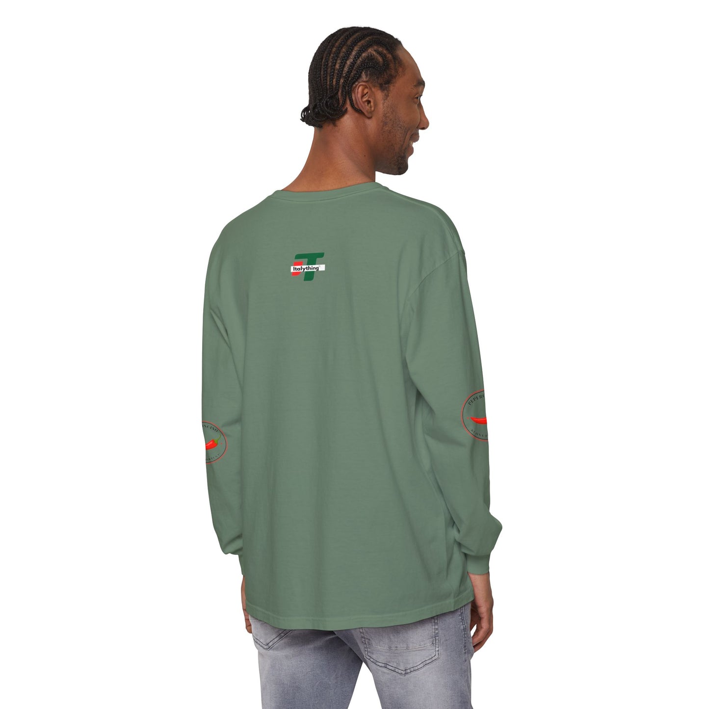 Napoli Long Sleeve Tee, Casual Streetwear, Napoli Pride. Perfect for Travel