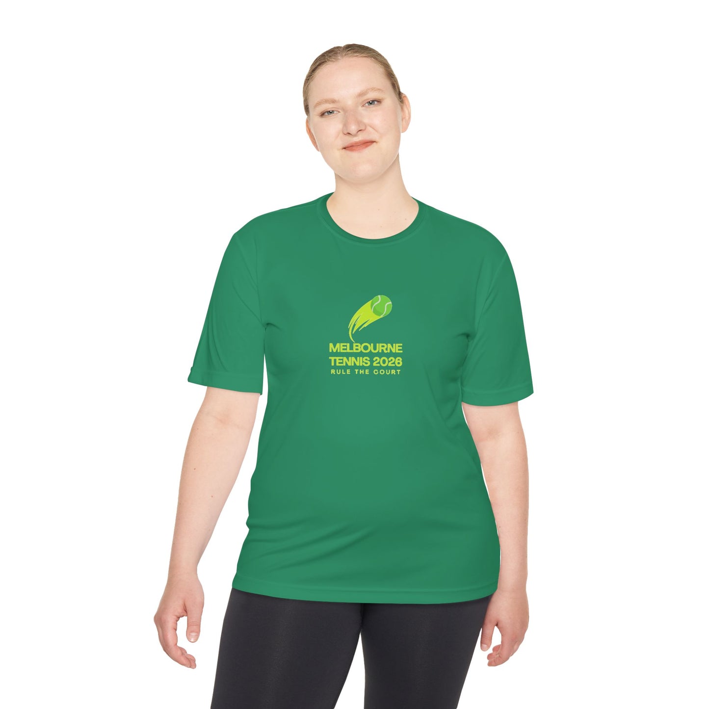 Melbourne Tennis 2026 Unisex Moisture Wicking Tee - Rule the Court! - perfect for Tennis Enthusiasts