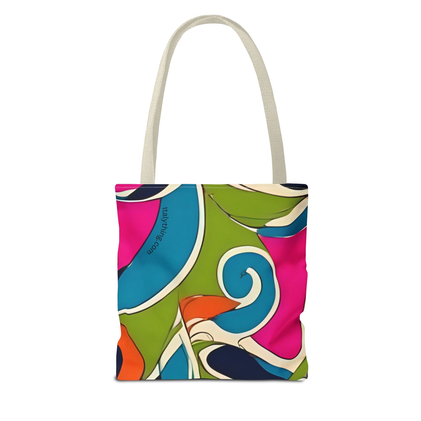 Vibrant Pucci-Style Print Tote Bag