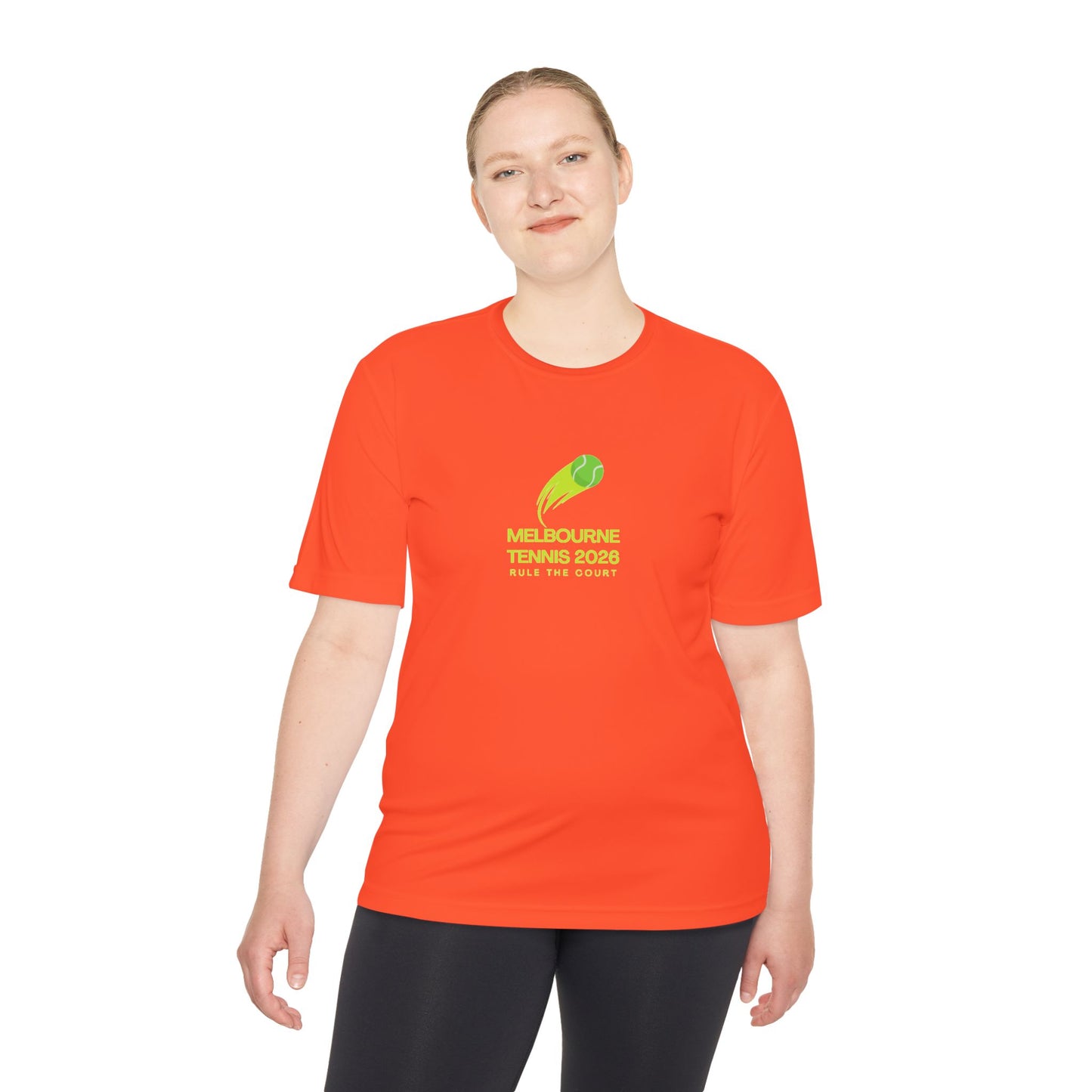 Melbourne Tennis 2026 Unisex Moisture Wicking Tee - Rule the Court! - perfect for Tennis Enthusiasts