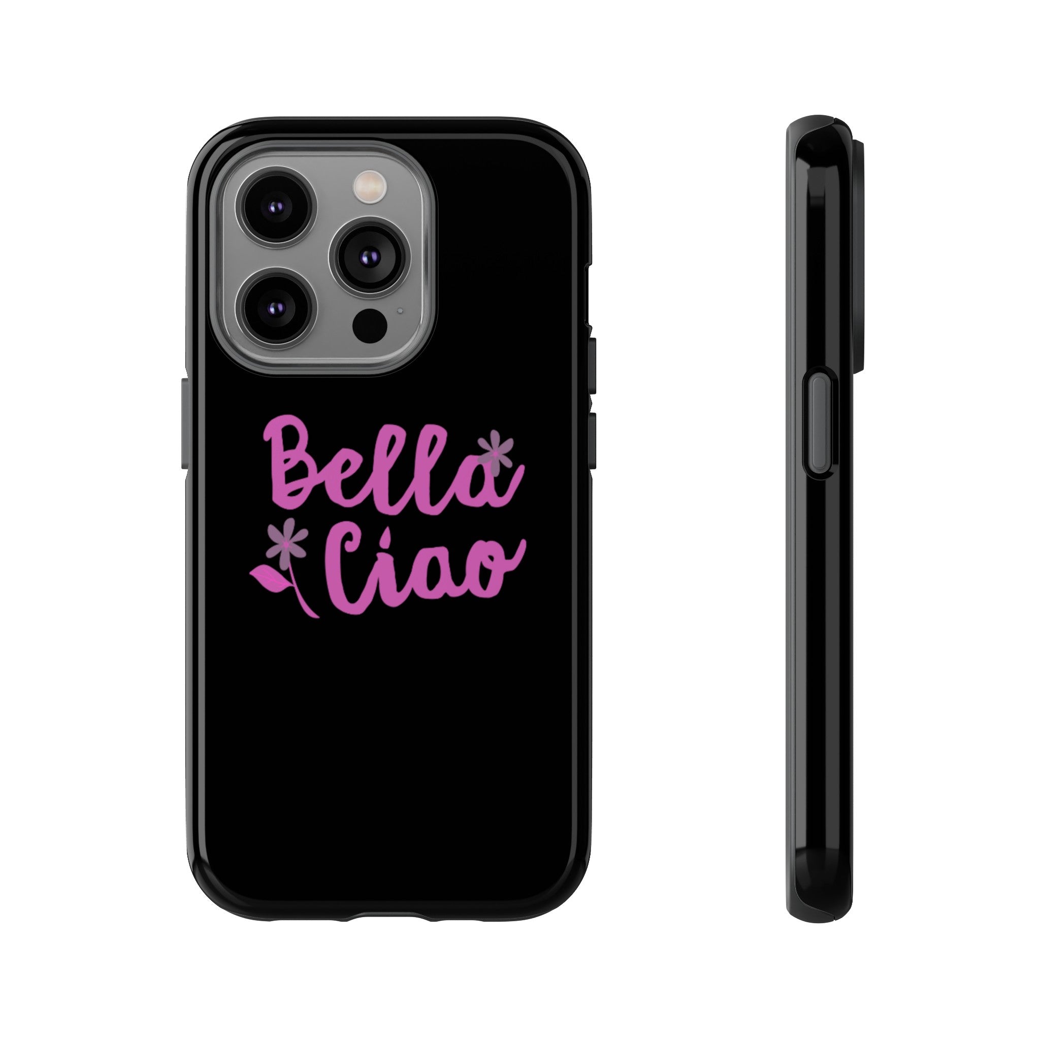 Ciao Bella Black Phone Tough Case