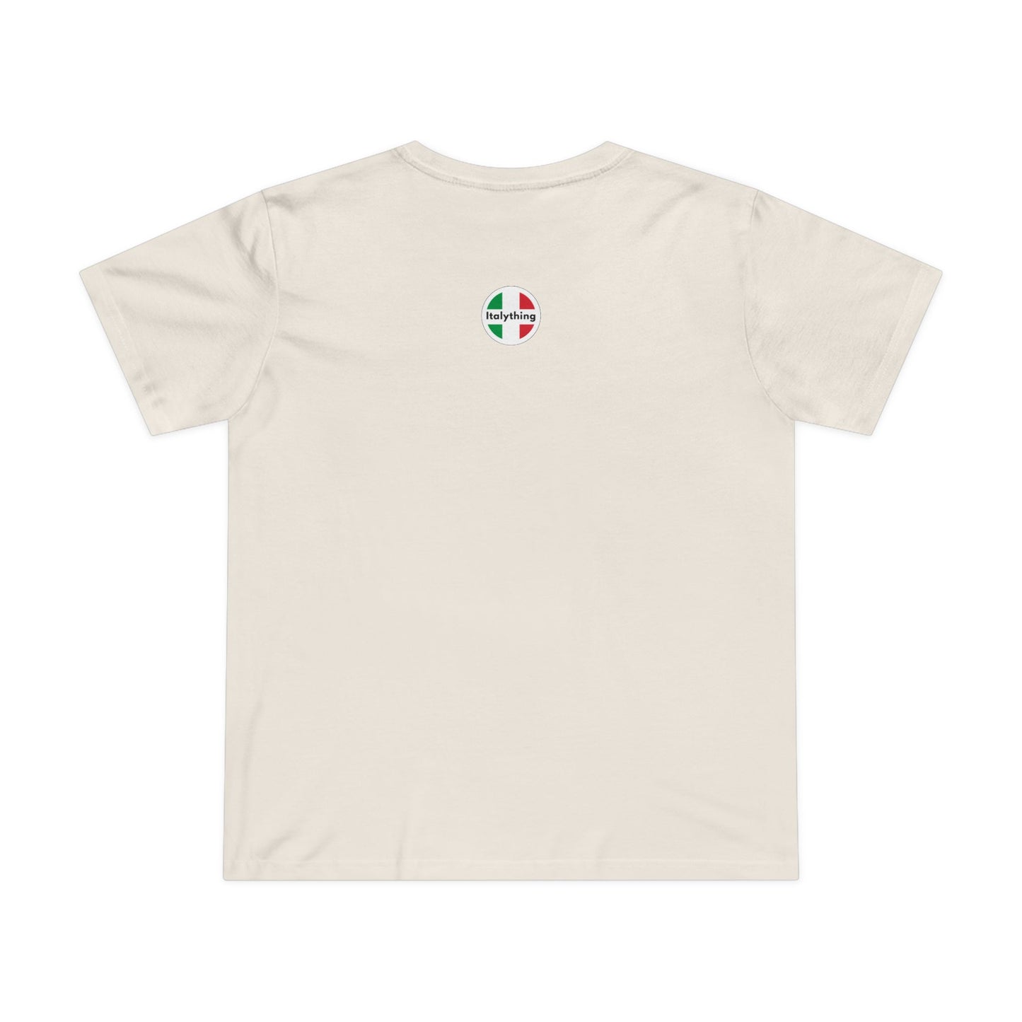 La Dolce Vita Women’s Tee — Italian Flag Script T-Shirt