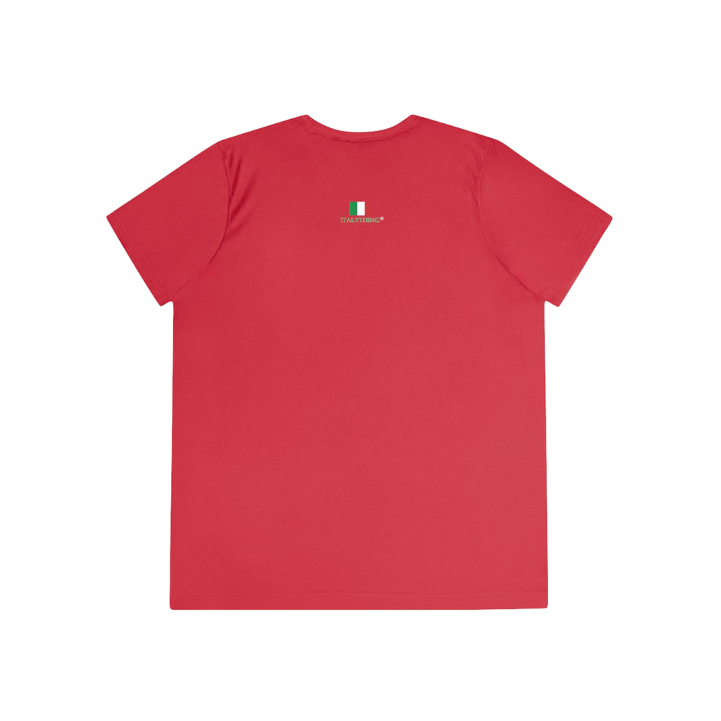 Italia Logo Damen-Wettkämpfer-T-Shirt