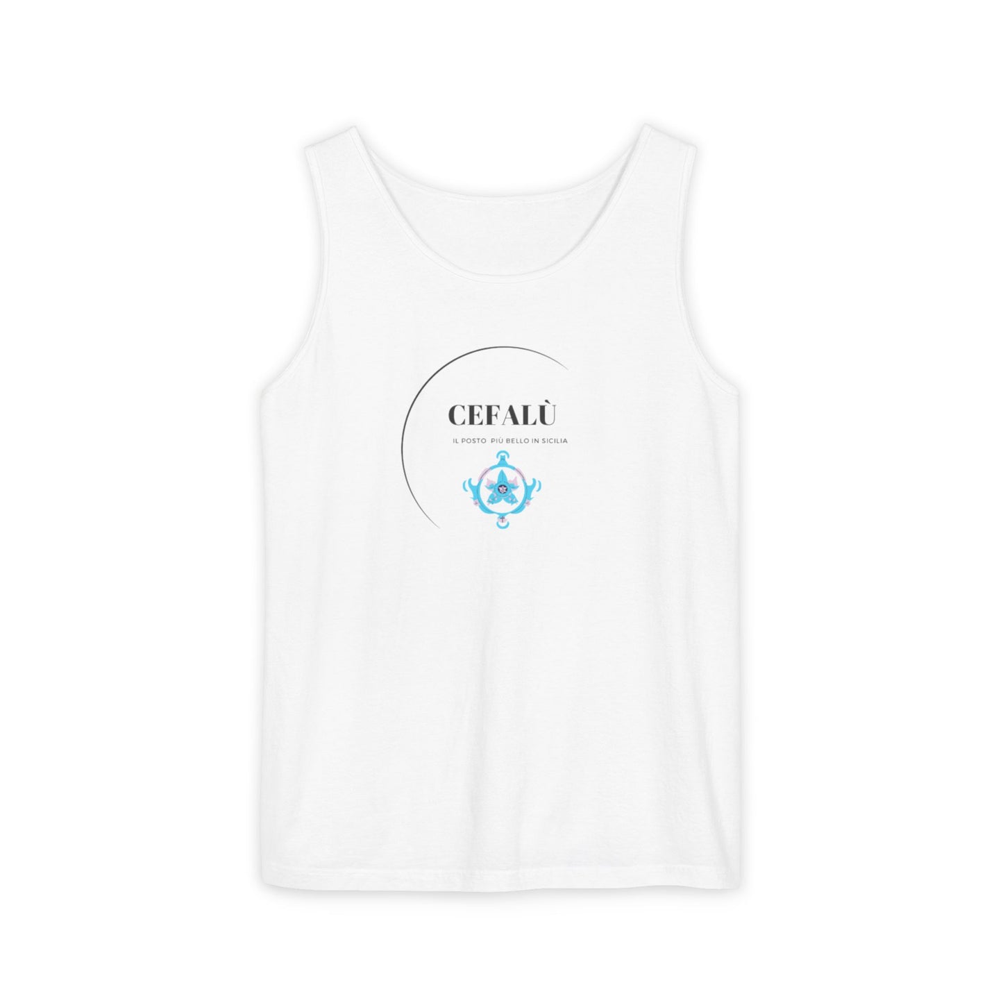 Cefalù Tank Top - Coastal Vibes from Sicily