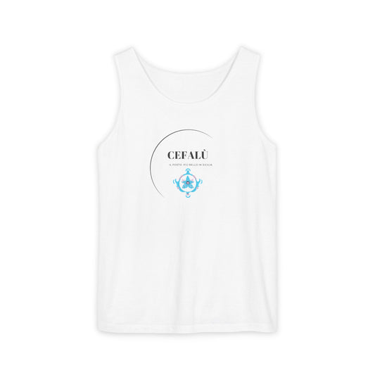Cefalù Tank Top - Coastal Vibes from Sicily