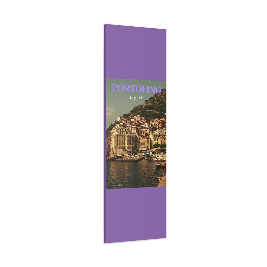 Portofino Harbour View Canvas Print - Decorative Wall Art