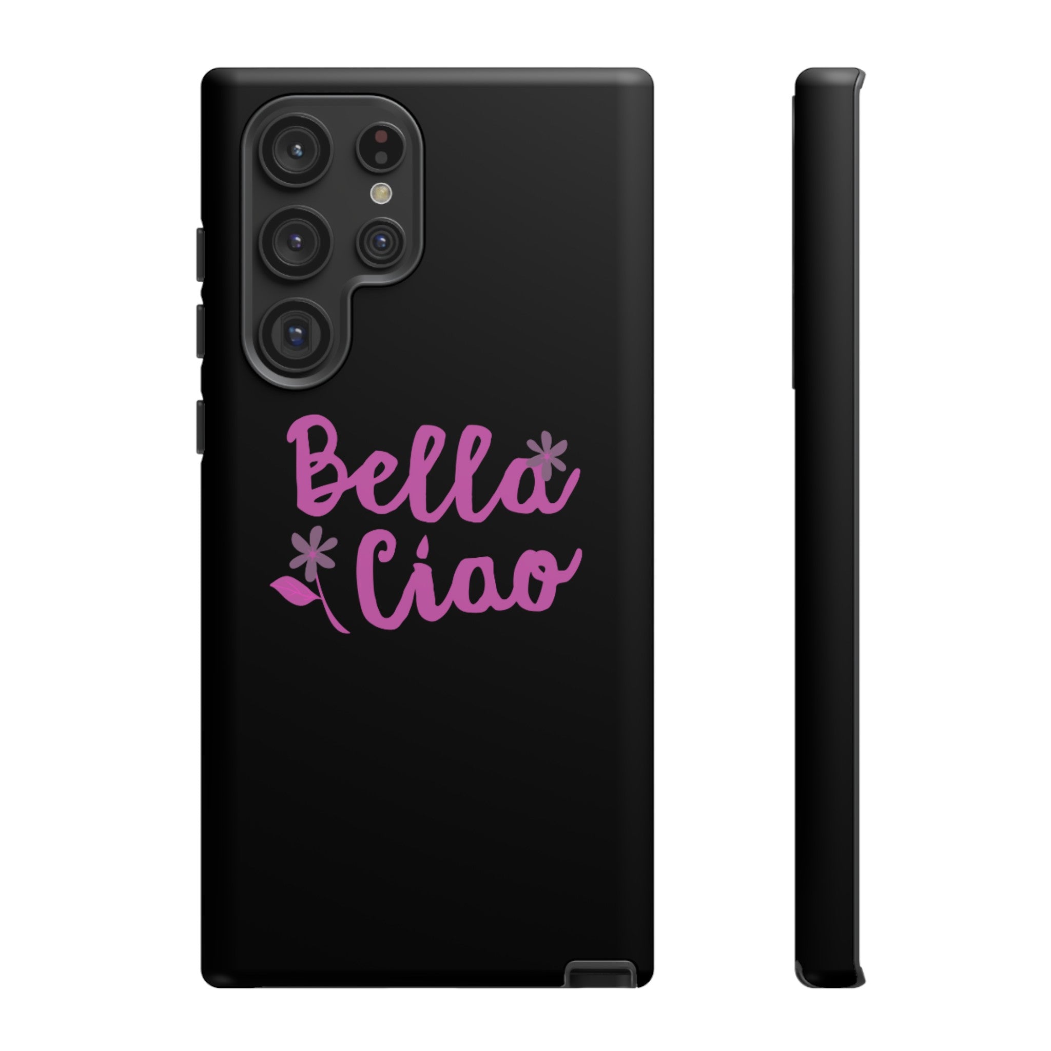 Ciao Bella Black Phone Tough Case