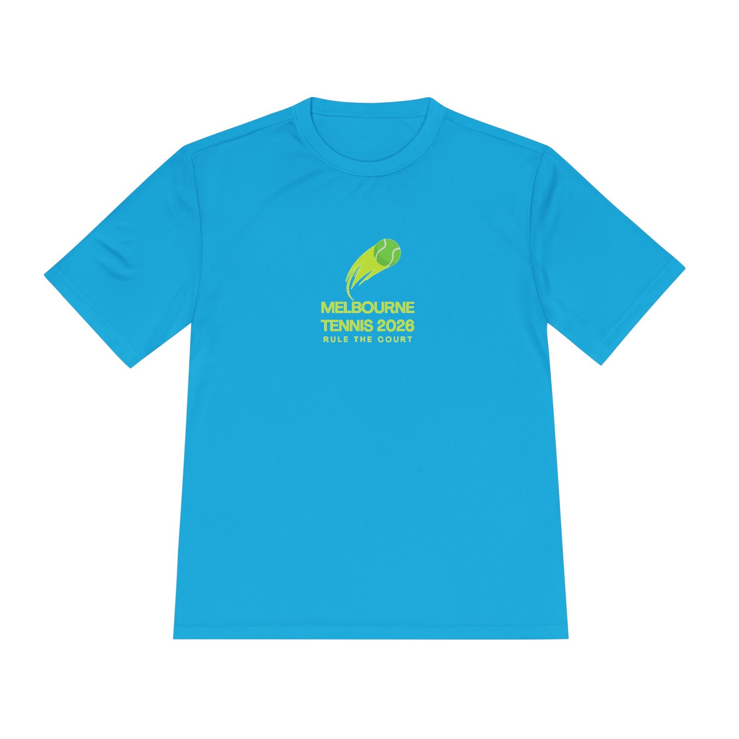 Melbourne Tennis 2026 Unisex Moisture Wicking Tee - Rule the Court! - perfect for Tennis Enthusiasts